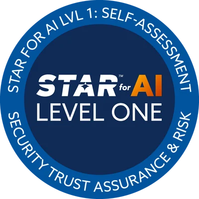 CSA STAR AI Level 1 — Avatier compliance attestation